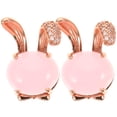 thumbnail image 1 of Miangastore Necklace Pendants Jewelry Accessory Crystal Rabbit Charms Resin 2Pcs, 1 of 9