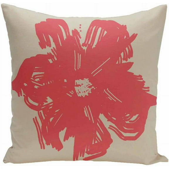Simply Daisy Floral Print Decorative Pillow, 16" x 16"