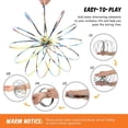 thumbnail image 4 of Flow Rings Toys 3d Arm Spring Magic Flow Ring Stainless Steel Multi Sensory Educational And Interactive Spring Toy, 4 of 5