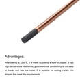 thumbnail image 4 of 10pcs 9mmx355mm(3/8"x14") Carbon Arc Air Gouging Rods Copper Graphite Coated Gouging Electrode Rods, 4 of 6