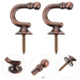 thumbnail image 4 of 4Pcs Curtain Tieback Hooks Heavy Duty Metal Ball End Tie Back Hooks Curtain Hold Back Hooks, 4 of 7