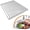 Silvery Grey, variant on Roll Up Dish Drying Rack, 17 inch Stainless Steel in Sink Dish Drying Rack, Multipurpose Foldable Kitchen Sink Rack Mat for Dishes, Cups, Fruits Vegetables, Multi-Use Drying, Draining