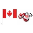 thumbnail image 1 of Canada - Car Flag & Mini Boxing Gloves, 1 of 1