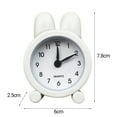 thumbnail image 7 of Cheers US Alarm Clock Rabbit Ear Clock: Bedside Table Cartoon Animal Clock Small Alarm Clock for Bedrooms Living Room Decor, 7 of 7