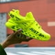 thumbnail image 5 of Zapatillas de deporte para niño, transpirables, antideslizantes, de punto, atléticas, para correr, calzado resistente al desgaste, absorción de golpes, verde Methold AP003950-02, 5 of 7