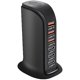 thumbnail image 1 of wonima44 6-Port USB Wall Charger Desktop Charging Station Quick Charge,Compatible with lphone15, 14,13, 12, 11, XS, XR, X, SE, 8, 7, Ipads, Samsung Galaxy, Tablets and Other Electronics(Black), 1 of 1