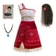 thumbnail image 1 of Niñas Océano Moana Aventura Disfraz Vestido Princesa Fiesta de Cumpleaños Trajes, 1 of 4
