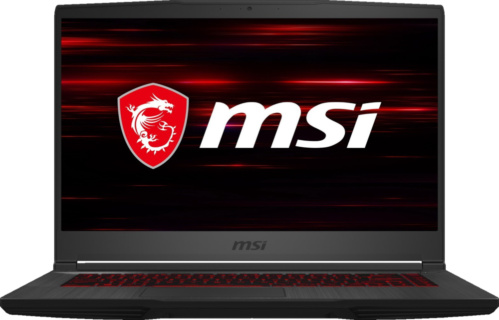 MSI GF65 15.6″ 120Hz Thin Gaming Laptop, 10th Gen Core i7, 8GB RAM, 512GB SSD