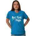 thumbnail image 4 of 1st Yoga Relaxing Meditation Namaste Women's Graphic T Shirt Tees Brisco Brands 4X, 4 of 6