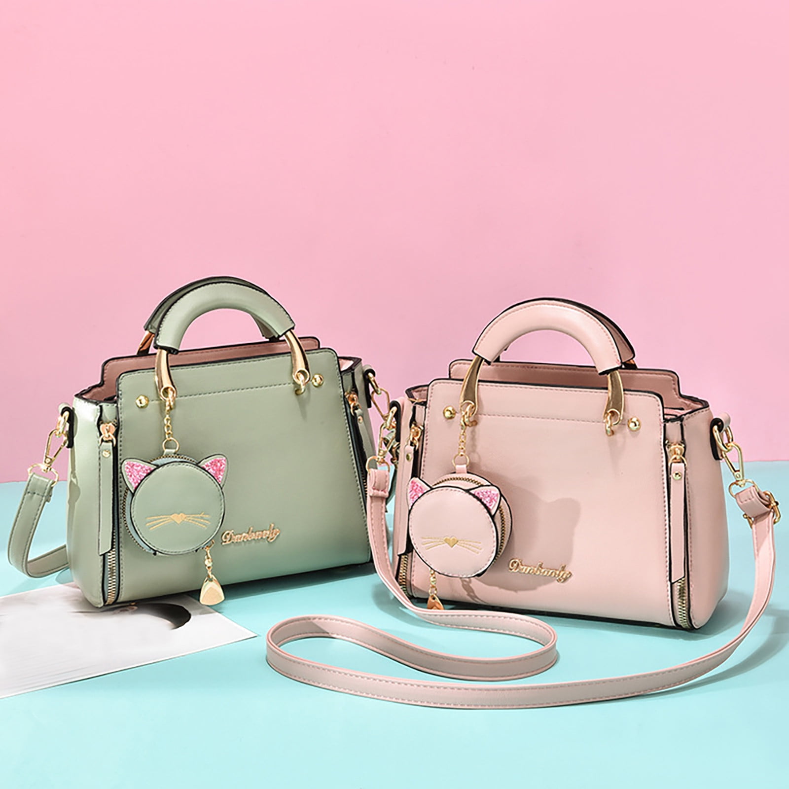 LONGshukeji Fashion Purses and Handbags for Women Ladies Crossbody Bags Top Handle Satchel Shoulder Bags Small Totes