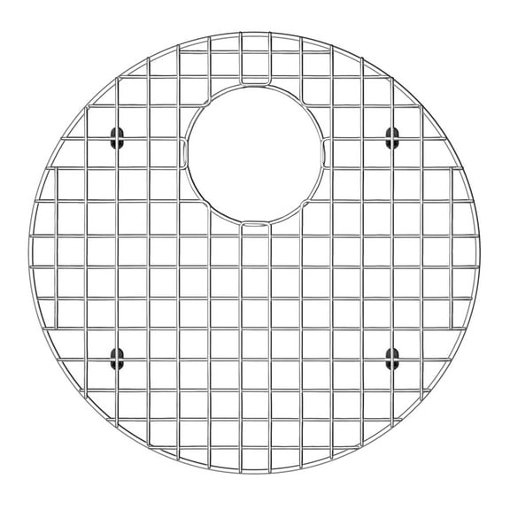 Whitehaus Collection WHN16AG Stainless Steel Sink Grid- Stainless Steel