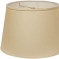 thumbnail image 5 of HomeRoots 470270 16 in. Rounded Empire Slanted Linen Lampshade Dark Wheat, 5 of 9