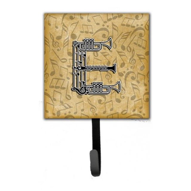 Carolines Treasures CJ2004-ESH4 Letter E Musical Instrument Alphabet Leash & Key Holder