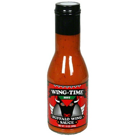 Wing-Time Buffalo Wing Hot Sauce, 13 oz (Pack of (Best Hot Wing Sauce Recipe Ever)