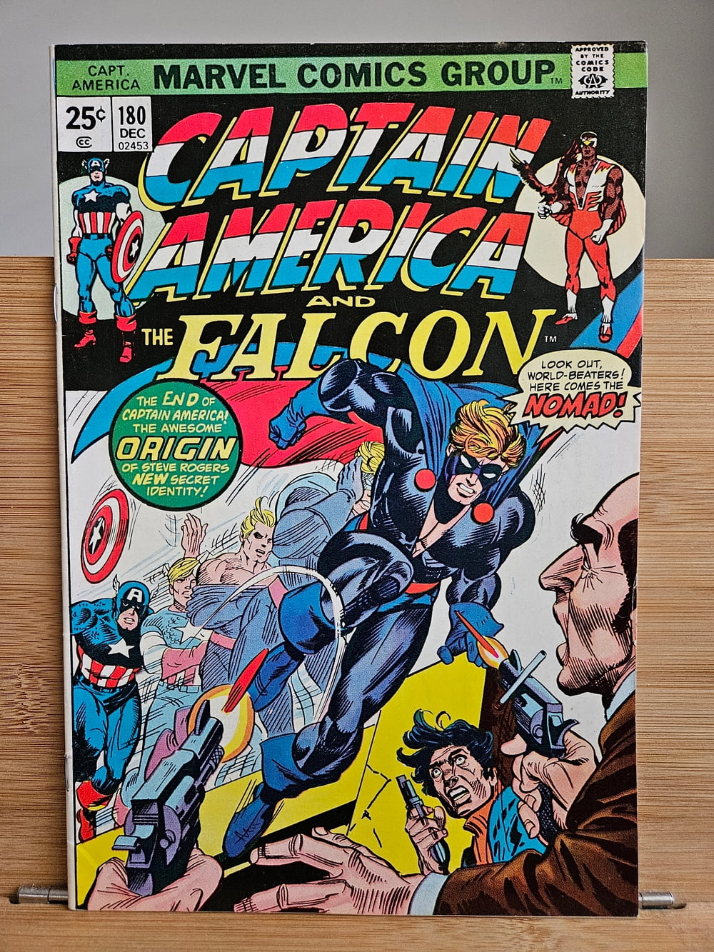 Cover of Captain America #180