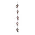thumbnail image 3 of Garden Rain Chains 1M Bird Bath Aluminum Rain Collectors Cups Water Bottom Chain fish, 3 of 8