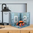 thumbnail image 3 of HUGFEGWE 1/12 Scale Backdrop Show Display Organizer Collection Diorama for Action Figures, Style A CA919-149755, 3 of 8