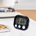 thumbnail image 4 of Kitchen Timer Cooking Electronic Countdown Timer with Magnet Back for Refrigerator Mounting 2.73 in x 2.44 in x 0.78 in Orange ABS, 4 of 7