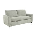 thumbnail image 4 of 78 Inch 3 in 1 Convertible Sleeper Sofa Bed, Modern Fabric Loveseat Futon Sofa Couch w/Pullout Bed, Small Love Seat Lounge Sofa w/Reclining Backrest, Furniture for Living Room, 4 of 10