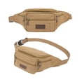 thumbnail image 3 of Multifunctional Waist Bag Small Canvas Portable Storage Waist Bag for Travel Hiking, 3 of 7