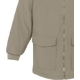 thumbnail image 4 of AFC Men's 3/4 Length Parka Jacket Windproof & Water Resistant Big & Tall Coat, 4 of 6