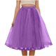 thumbnail image 4 of Faldas de Cintura Elástica para las Mujeres Multi Capa Colorida Gasa Media Falda Princesa Tutu para Partido Juego de Rol Verano, 4 of 7