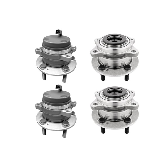 Set of 4 Front-Rear Wheel Hub Bearing Assembly For 2013 2014 Hyundai Santa FE Sport