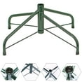 thumbnail image 5 of 3-6FT Christmas Tree Stand, Collapsible Artificial Christmas Tree Holder Base - Heavy Duty Metal Universal Model Umbrella Stand, 5 of 5