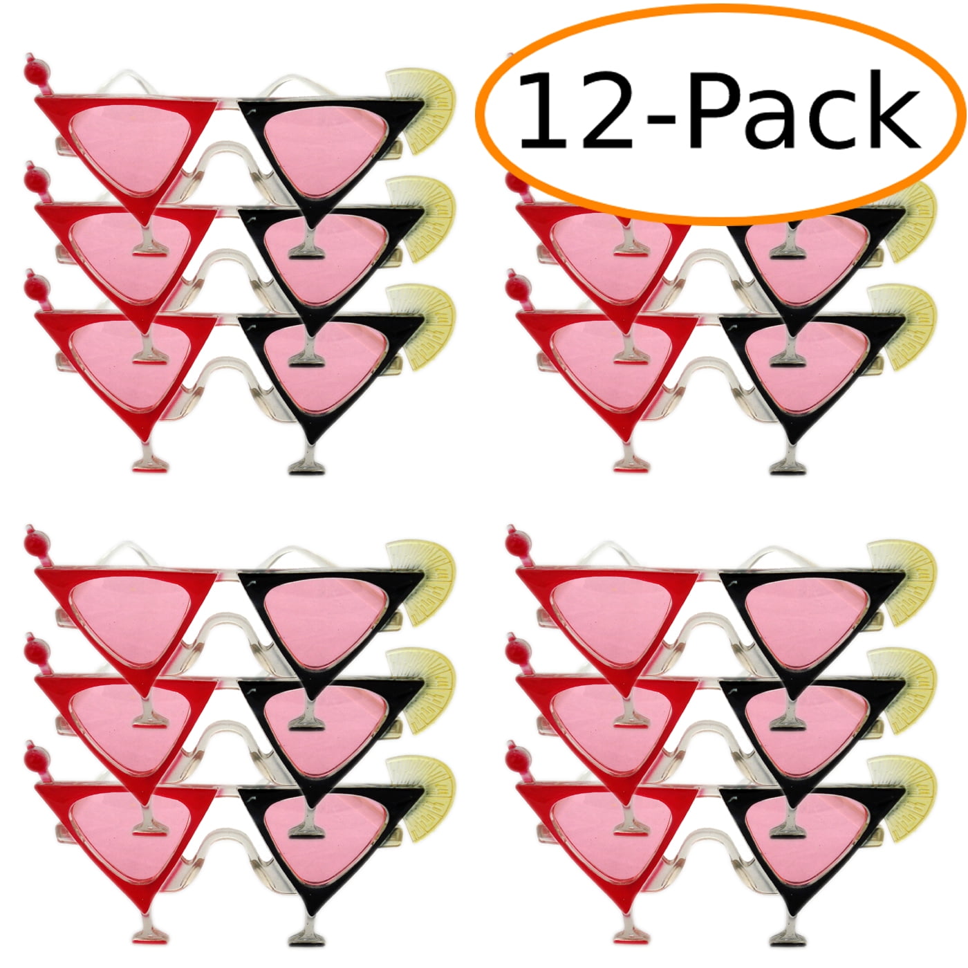 Martini Glass Party Glasses Party Favors 12 ct