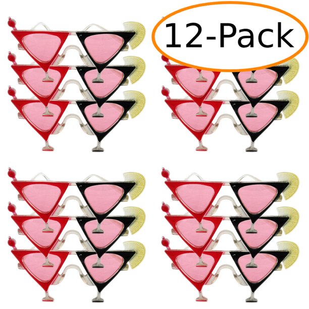 Martini Glass Party Glasses Party Favors 12 ct