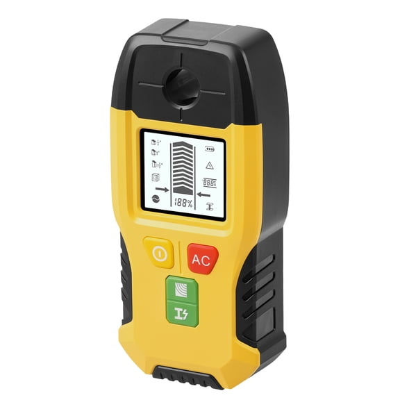 Digital Stud Finder Wall Scanner 3-in-1 Detector for Wood Metal Live AC Wires