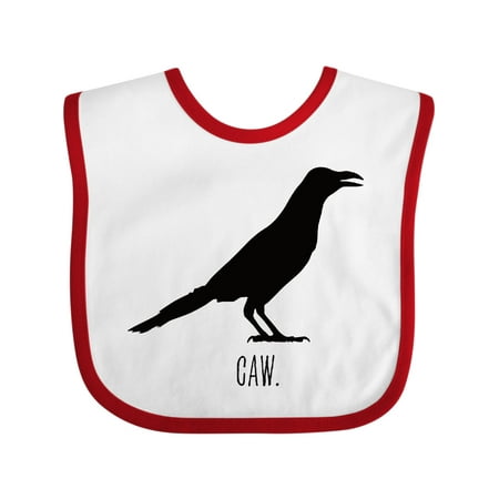 

Inktastic Country Crow Caw. Silhouette Gift Baby Boy or Baby Girl Bib
