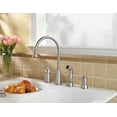thumbnail image 4 of Avalon 1-Handle Kitchen Faucet with Side Spray & Soap Dispenser in Stainless Steel, 4 of 6