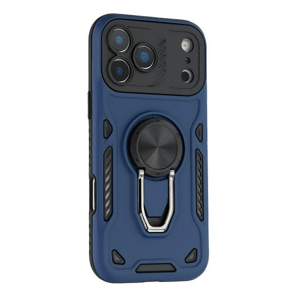 For iPhone 17 Pro Max Case with Kickstand Shockproof TPU + PC Phone Back Cover -