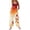 Saffron #55, variant on WULMLEO Women's Halloween Jumpsuit Sleeveless Casual Travel Romper Going Out Fall 2026 Floral Rompers Loose Graphic Plus Size Overalls with Pockets White 3XL