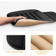 thumbnail image 4 of Cojín para asiento de automóvil con ajuste universal para aliviar el dolor, espuma viscoelástica antideslizante con tela transpirable, soporte para coxis no tóxico y fácil de limpiar para automóvil,, 4 of 5