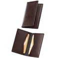 thumbnail image 1 of Tarjetero VULKIT Vintage Espresso Slim 10,6 x 6,8 x 0,6 cm, 1 of 7