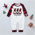 thumbnail image 2 of Odeerbi Christmas Pajamas for Family Holiday Long Sleeve Family Christmas Pajamas Matching Sets Toddler Printed Parent Child Loungewear Set Two-Piece Sleepwear Xmas PJs Set Camouflage, 2 of 7