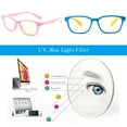 thumbnail image 3 of TISHITA Kids Eyeglasses Blue-blocking Silicone Frame Flexible Computer Goggles Black, 3 of 8