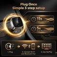 thumbnail image 4 of Mini Wireless CarPlay & Android Auto Converter, Dual USB-A/Type-C Plug & Play, Zero Delay Fast Pairing, Universal Compatibility for iPhone Android & Majority Car Models, 4 of 7