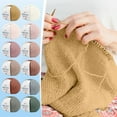 thumbnail image 1 of Fiudx Hilo de Lana, Mezcla Suave de Merino y Cachemira, Grosor Medio para Bufandas, Gorros y Suéteres, Tejido Versátil para Bricolaje, Colores Vibrantes, Tamaño Práctico de 9 X 9 X 6 Cm., 1 of 6