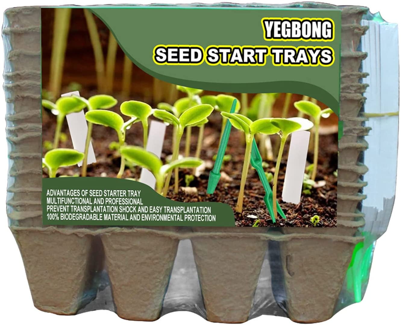 Adjustable Manual Handheld Sprouter Sprout Fertilizer Spreader Planter Transplan 