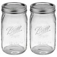 thumbnail image 2 of Ball Store 32 oz Canning Jars Glass 2 Count, 2 of 3