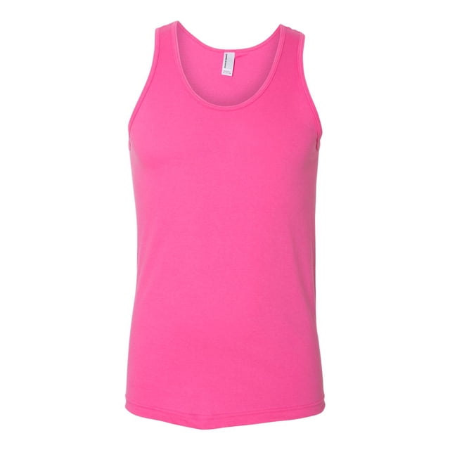 American Apparel Fine Jersey Tank, S, Fuchsia