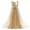 Gold, variant on IDOPIP Flower Girls Sequin Dress Sleeveless Sparkly Tulle Long Dress Pageant Birthday Graduation Gown