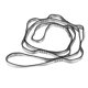 thumbnail image 2 of Correa de cinturón de cuerda de extensión para hamaca, yoga aéreo, camping al aire libre, 1,1 M, 7 bucles (gris), 2 of 10