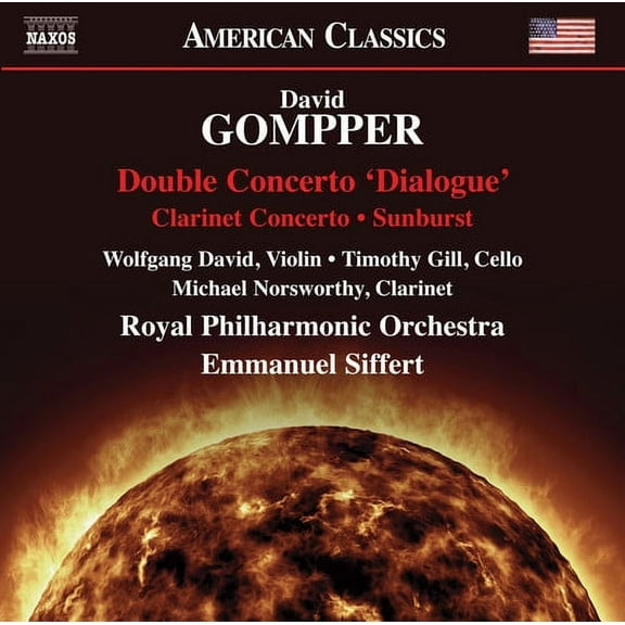 Gompper / David / Royal Philharmonic Orchestra - Double Concerto Dialogue / Clarinet Concerto - Music & Performance - CD