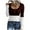 Wine, variant on Tawop Shirts for Women Womens Tee Shirts Round Neck Long Sleeve Loose Button Black L(Us:8)