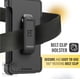 thumbnail image 5 of Rome Tech Funda para Google Pixel 9 Pro XL (2024), con Clip para Cinturón y Soporte, Doble Capa a Prueba de Golpes, Color Negro, 5 of 5