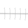 thumbnail image 3 of Modern Eyeglasses Display Stand, Wall-Mounted with 16 Holders, Sleek Silver Aluminum Alloy Frame, Multi-Tiered Design for Displaying Eyewear in Style, 3 of 7